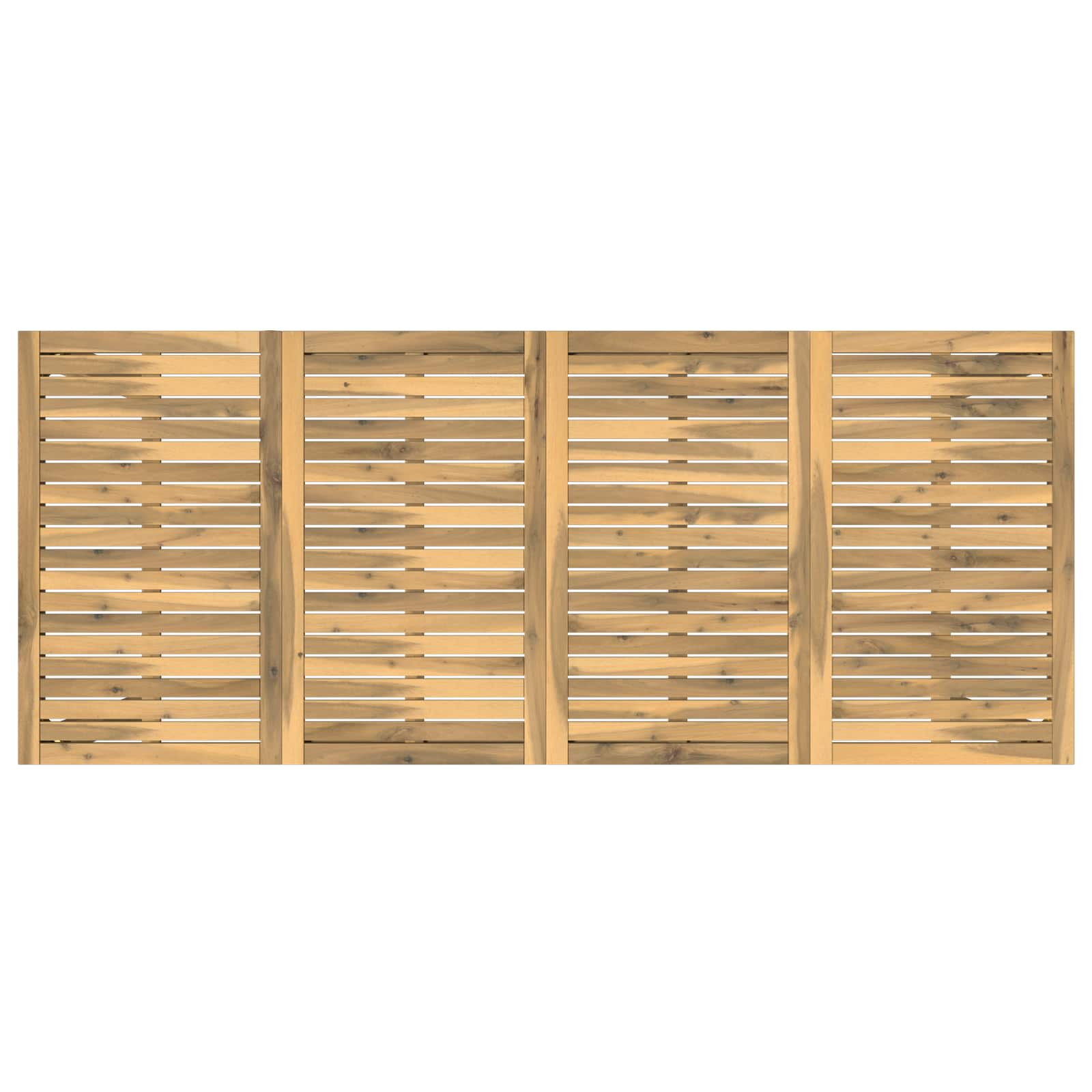 Τραπέζι μπαρ κήπου Λευκό 196 x 80,5 x 105 εκ - Pakobazaar