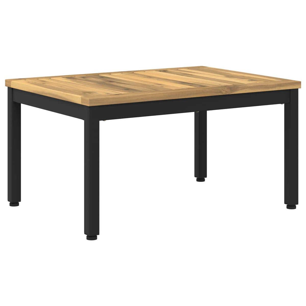 Τραπεζάκι σαλονιού Λευκό και Μαύρο 49 x 68,5 x 36 cm