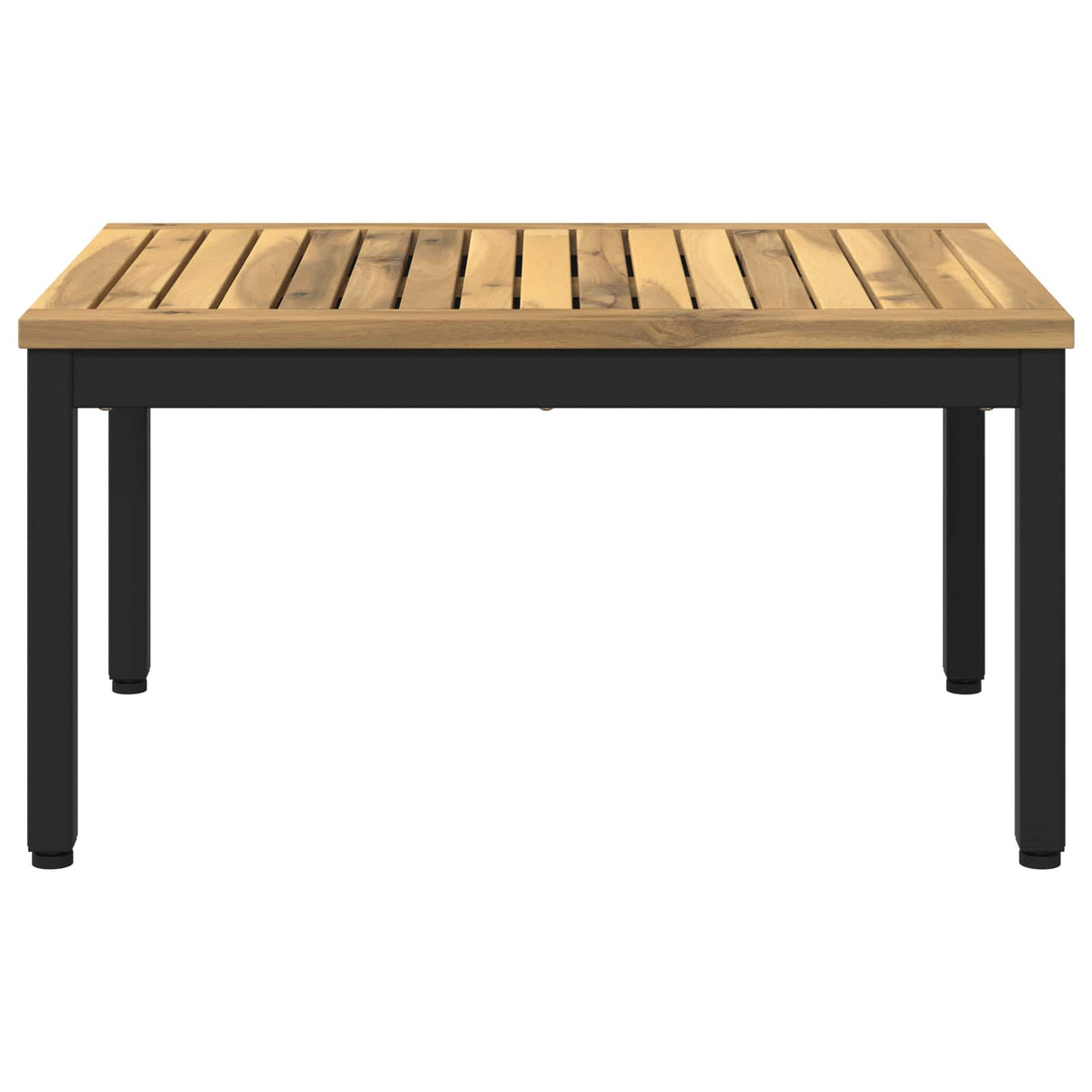 Τραπεζάκι σαλονιού Λευκό και Μαύρο 49 x 68,5 x 36 cm