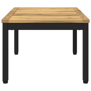 Τραπεζάκι σαλονιού Λευκό και Μαύρο 49 x 68,5 x 36 cm