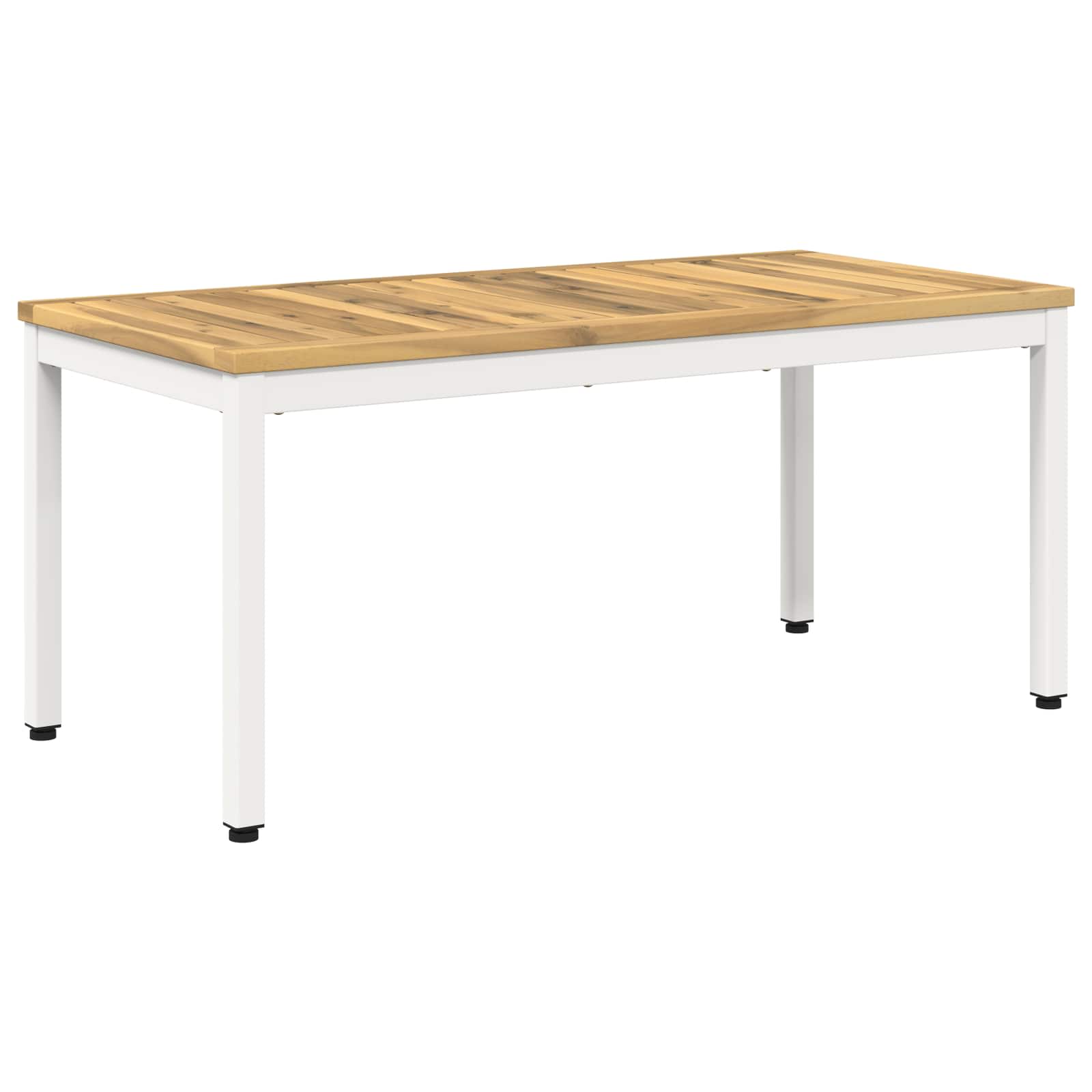 Τραπεζάκι σαλονιού Λευκό 50 x 100,5 x 45 εκ. - Pakobazaar