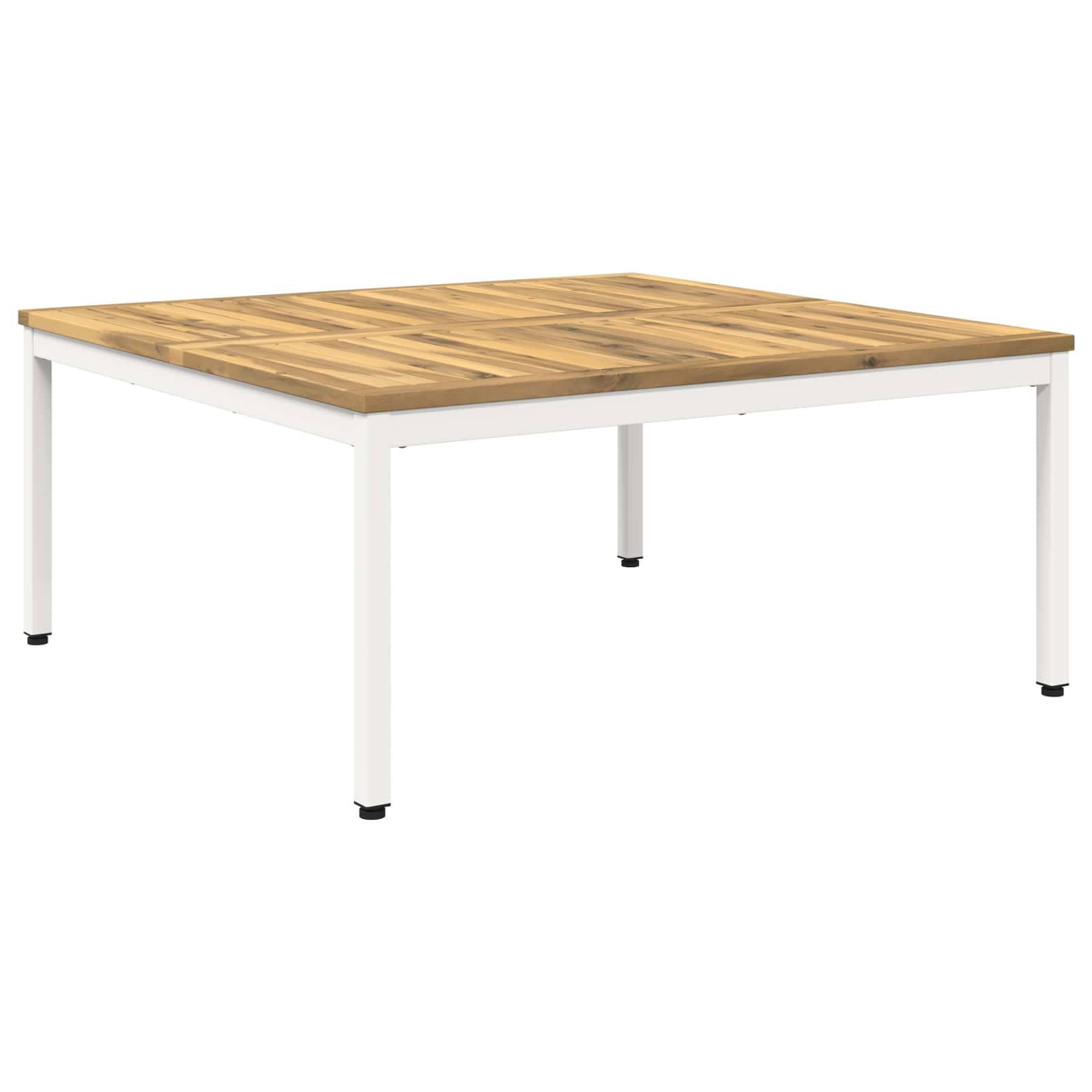 Τραπεζάκι σαλονιού Λευκό 100 x 100,5 x 45 εκ. - Pakobazaar