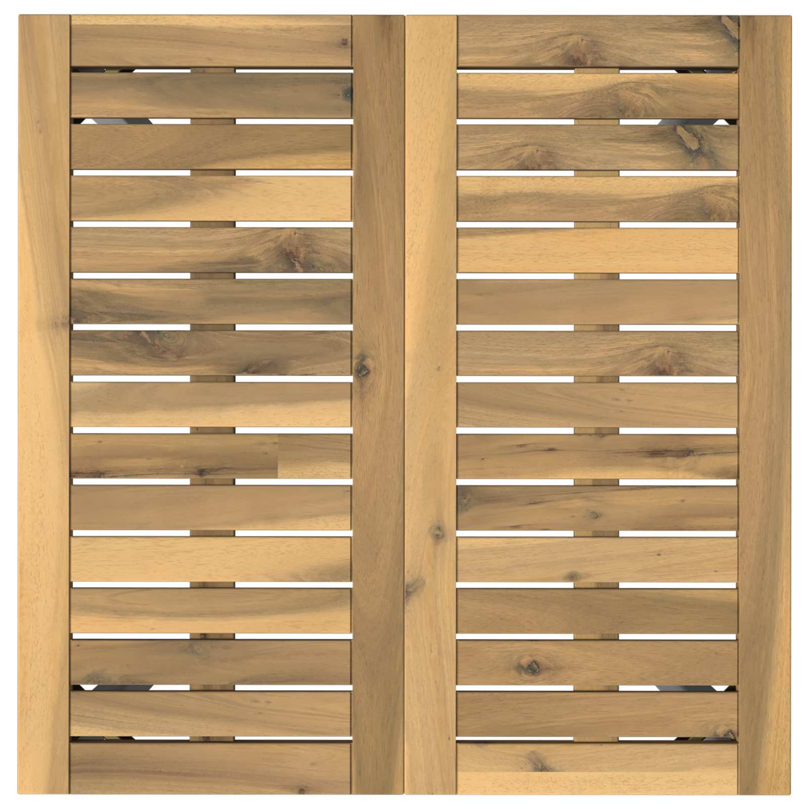 Τραπέζι δείπνου κήπου Λευκό 60 x 60,5 x 75 εκ - Pakobazaar