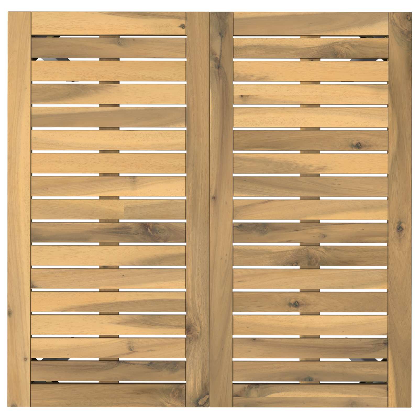 Τραπέζι δείπνου κήπου Λευκό 70 x 68,5 x 75 εκ - Pakobazaar