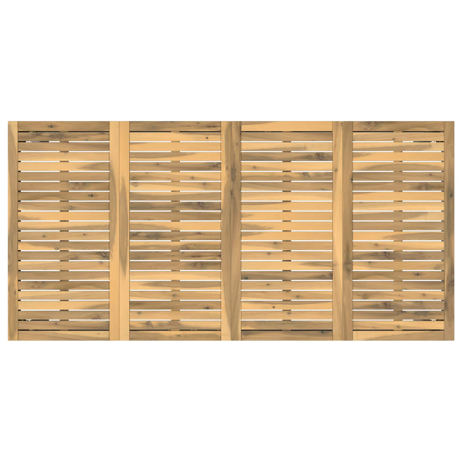 Τραπέζι δείπνου κήπου Λευκό 147 x 88,5 x 75 εκ - Pakobazaar