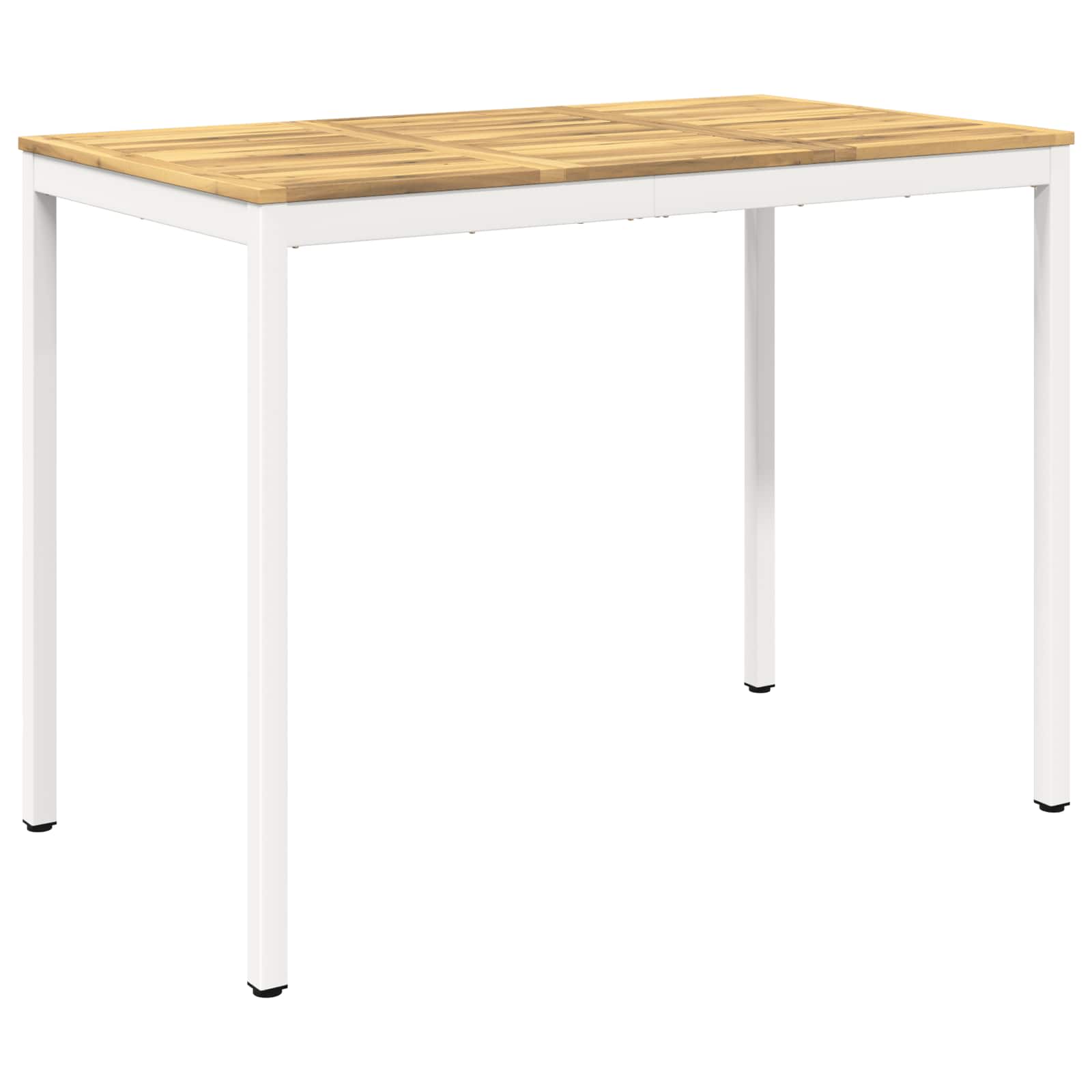 Τραπέζι μπαρ κήπου Λευκό 141 x 80,5 x 105 εκ - Pakobazaar