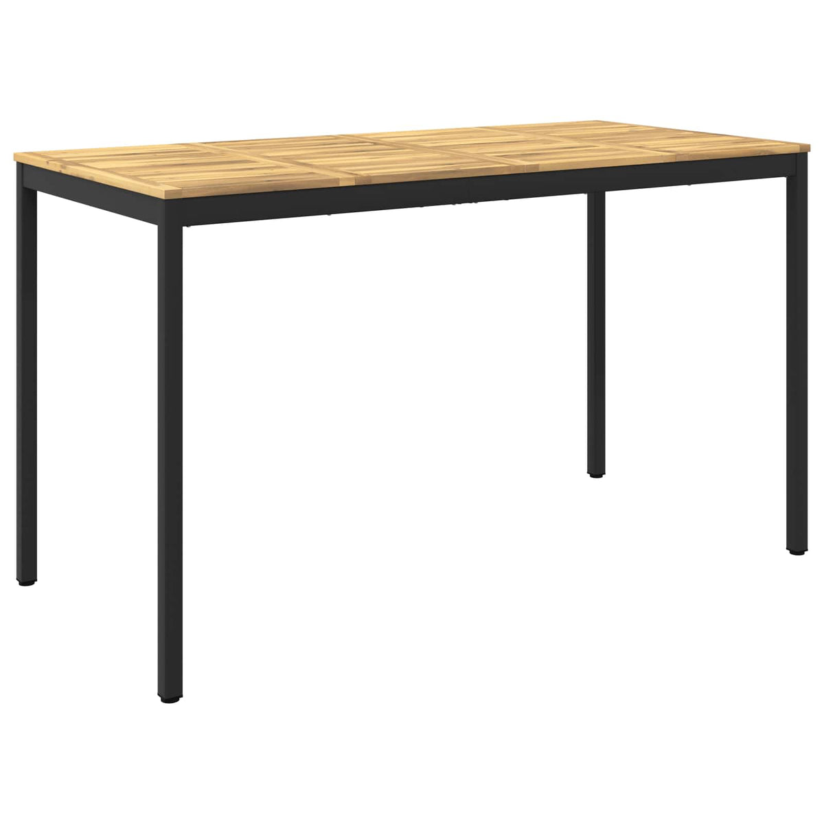 Τραπέζι μπαρ κήπου Λευκό και Μαύρο 180 x 88,5 x 105 εκ - Pakobazaar