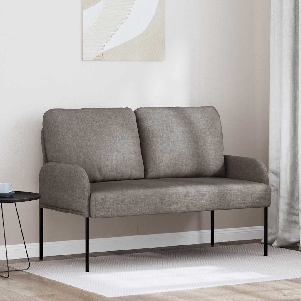 Καναπέδες με μαξιλάρι 110cm Taupe Κόντρα πλακέ