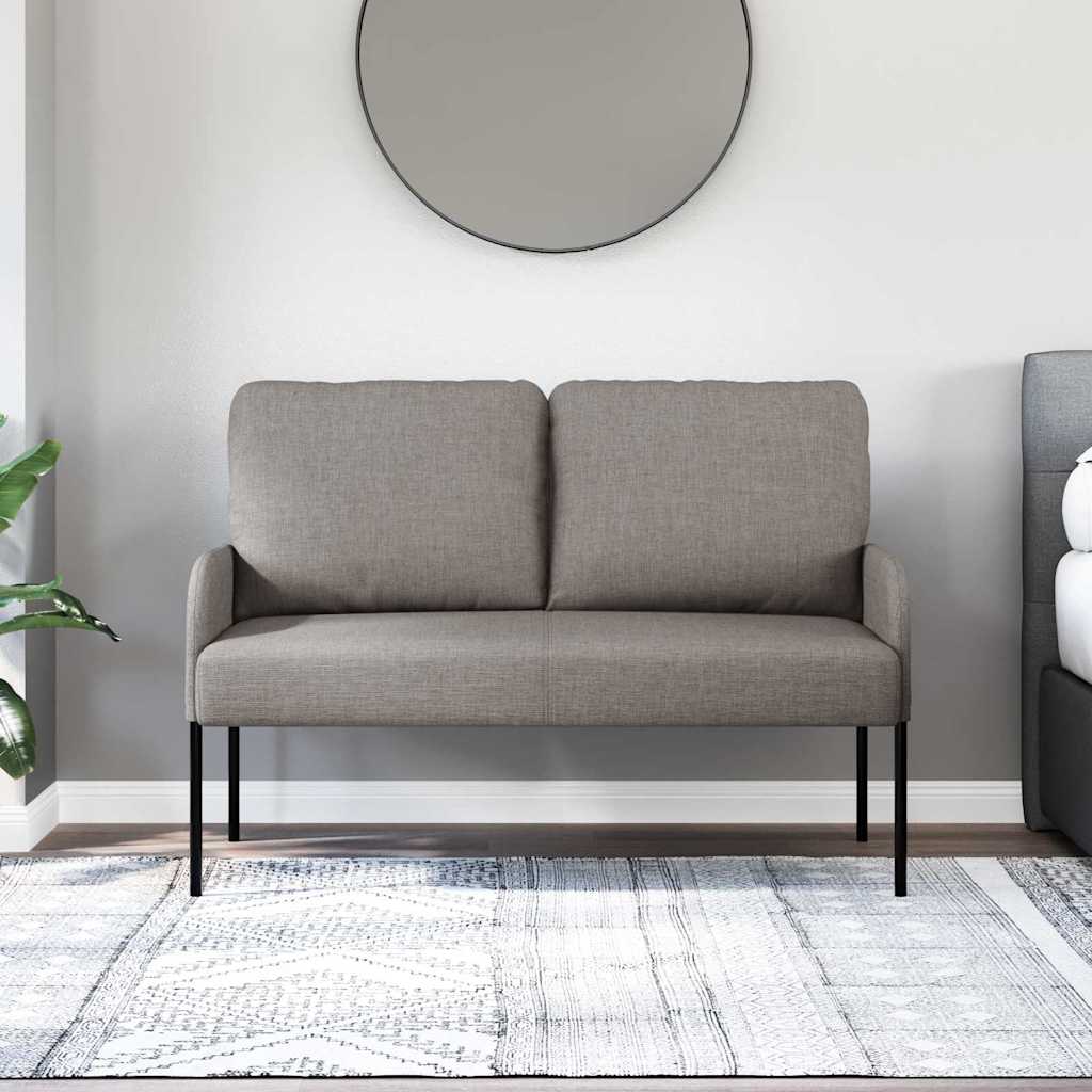 Καναπέδες με μαξιλάρι 110cm Taupe Κόντρα πλακέ