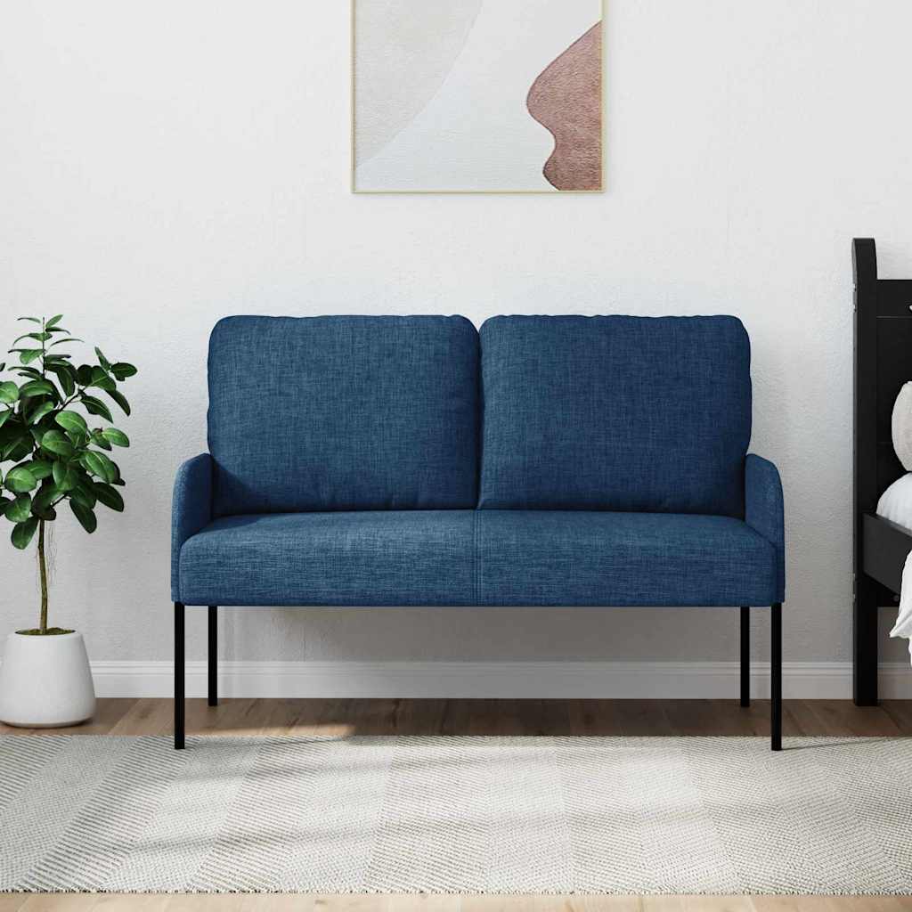 Καναπέδες με μαξιλάρι 110cm Μπλε Κόντρα πλακέ
