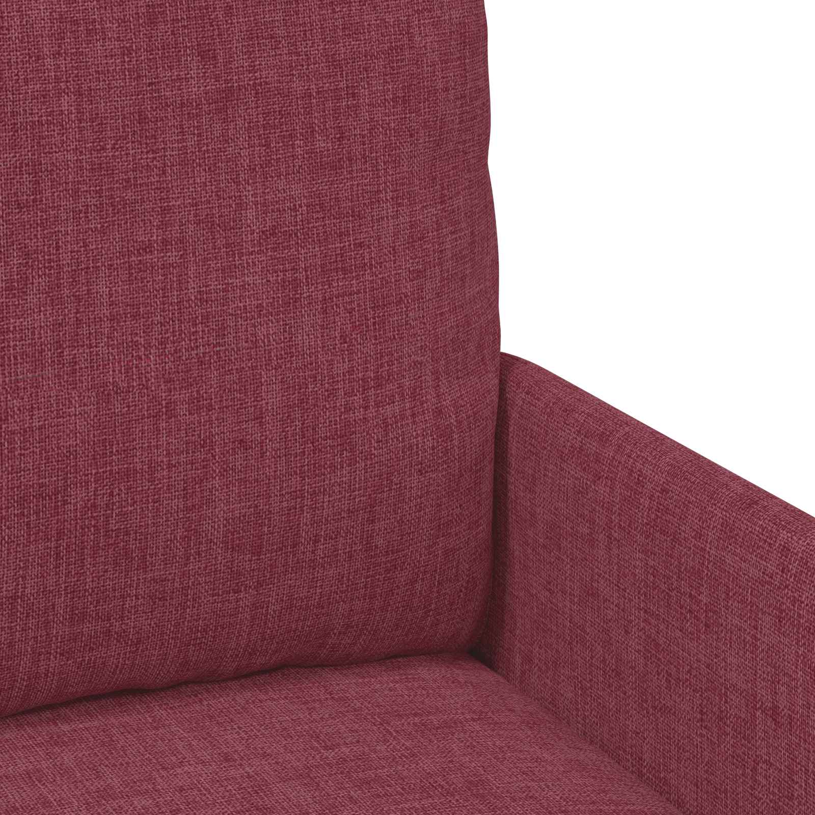 Σετ Καναπέ 3 pcs Κόκκινο 115 x 56 x 80 εκ Κόντρα πλακέ - Pakobazaar
