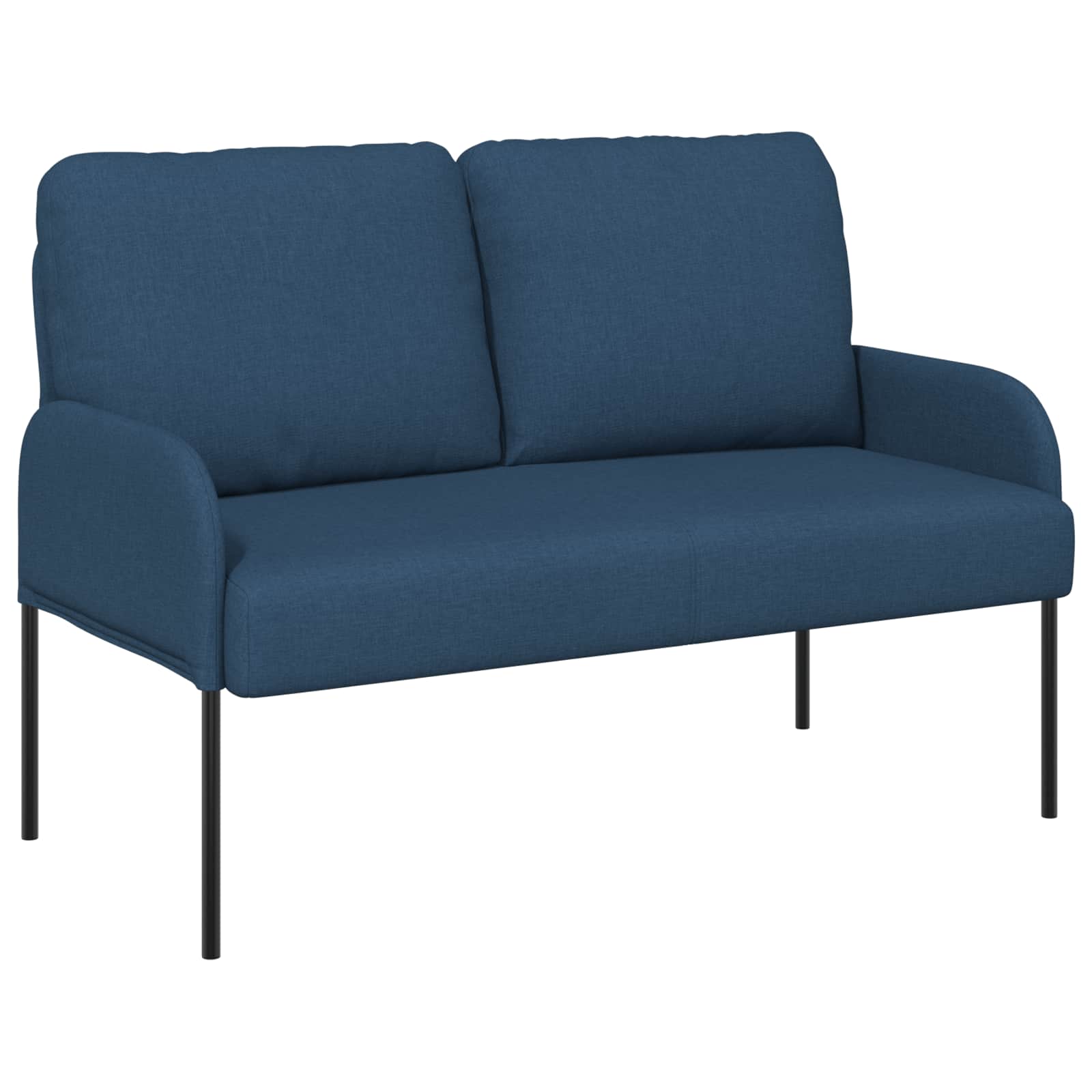 Σετ Καναπέ με μαξιλάρι 3 pcs Μπλε 115 x 56 x 80 εκ Κόντρα πλακέ - Pakobazaar