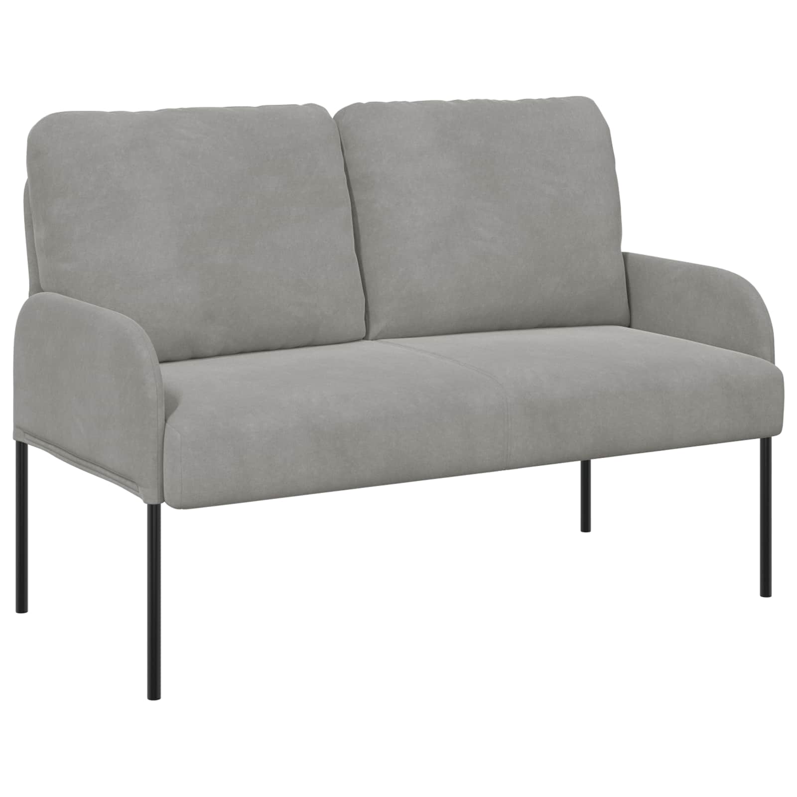 Σετ Καναπέ 3 pcs Ανοιχτό γκρι 115 x 56 x 80 εκ Κόντρα πλακέ - Pakobazaar
