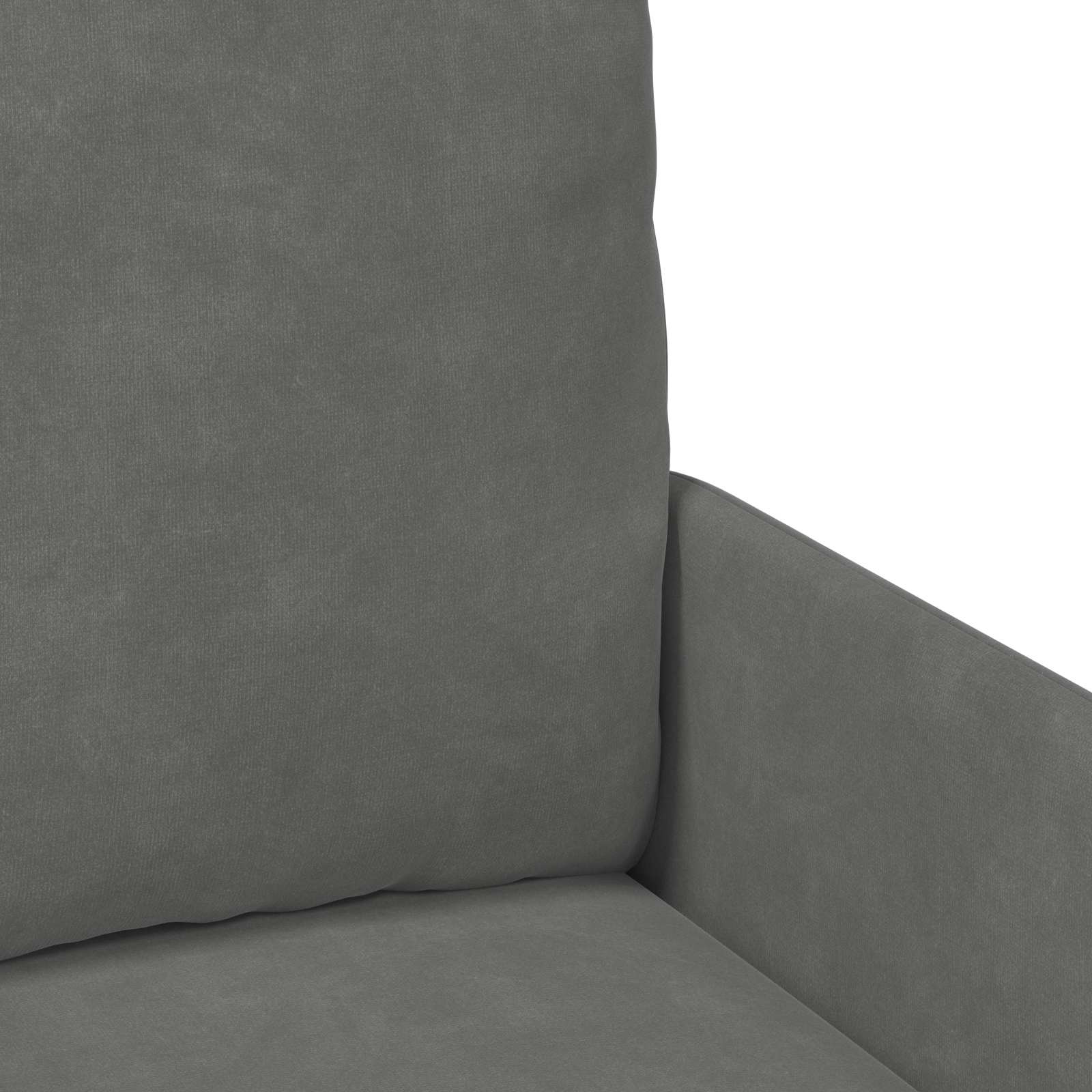 Σετ Καναπέ 3 pcs Σκούρο Γκρι 115 x 56 x 80 εκ Κόντρα πλακέ - Pakobazaar