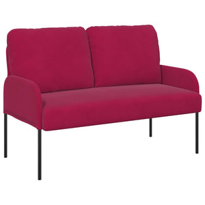 Σετ Καναπέ 3 pcs Κόκκινο 115 x 56 x 80 εκ Κόντρα πλακέ - Pakobazaar