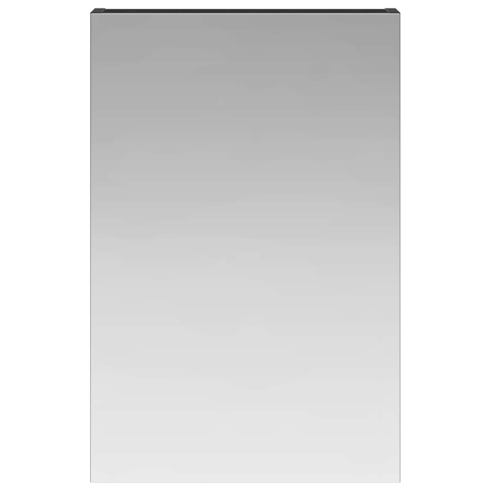 Καθρέφτης Ντουλάπα Μπάνιου Μαύρη Οξυά 40 x 10,5 x 60,5 εκ - Pakobazaar