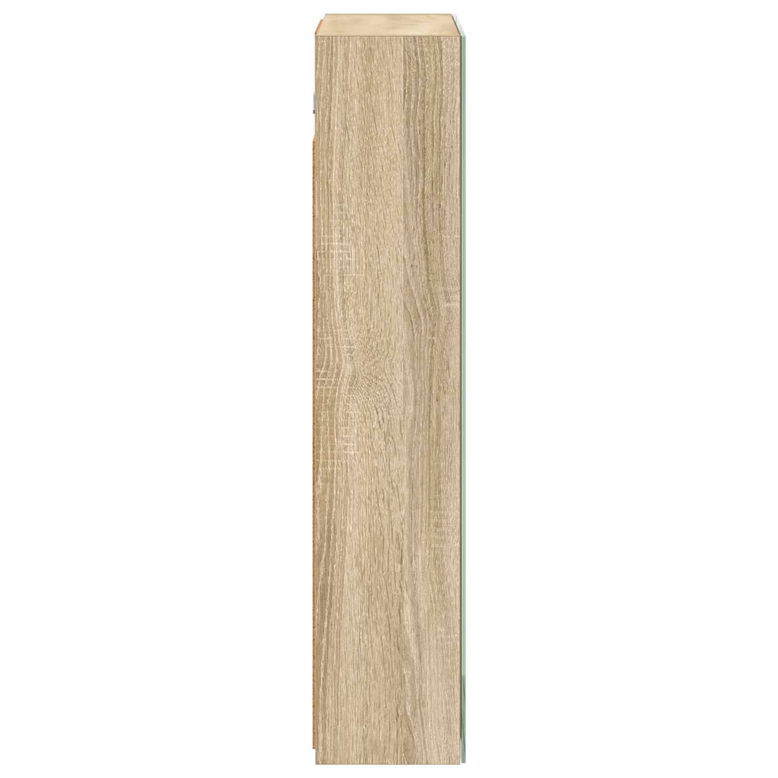 Καθρέφτης Ντουλάπα Μπάνιου Δρύς Sonoma 50 x 14,5 x 70 εκ - Pakobazaar