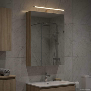Καθρέφτης Ντουλάπα Μπάνιου Δρύς Sonoma 50 x 14,5 x 70 εκ - Pakobazaar