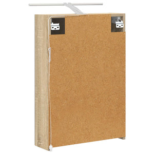 Καθρέφτης Ντουλάπα Μπάνιου Δρύς Sonoma 50 x 14,5 x 70 εκ - Pakobazaar