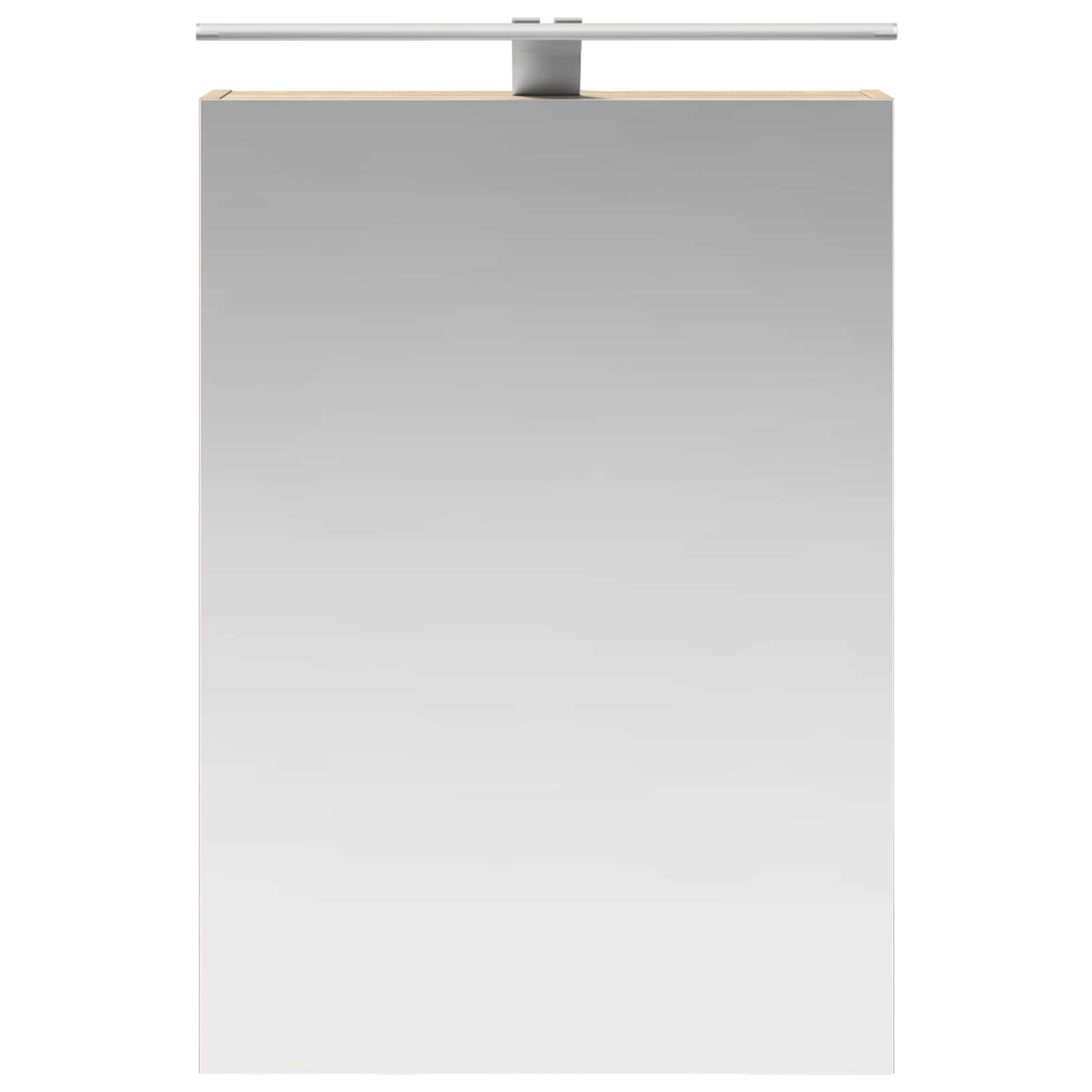 Καθρέφτης Ντουλάπα Μπάνιου Δρύς Sonoma 50 x 14,5 x 70 εκ - Pakobazaar