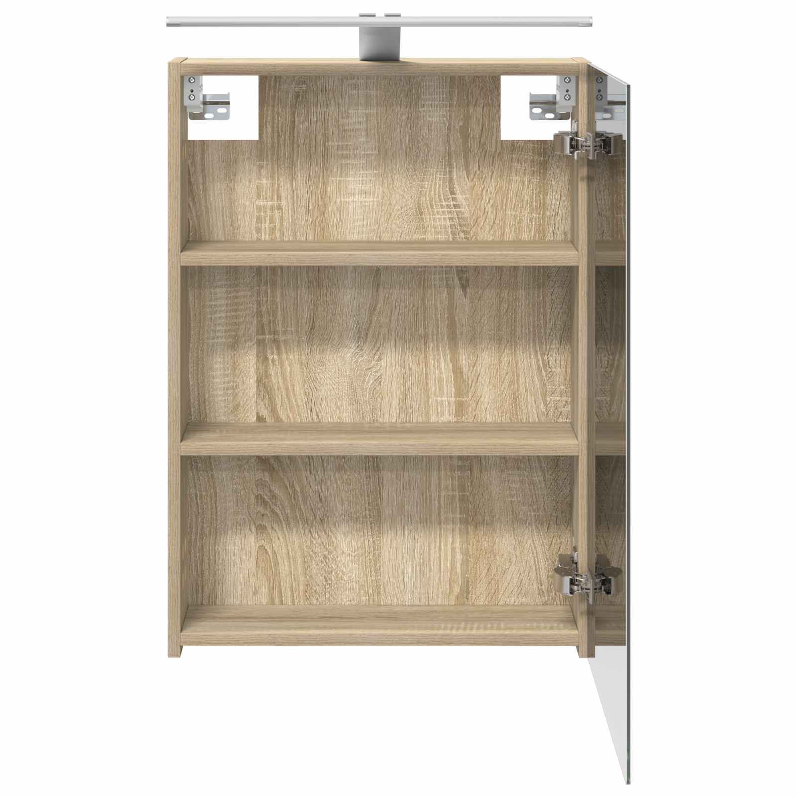 Καθρέφτης Ντουλάπα Μπάνιου Δρύς Sonoma 50 x 14,5 x 70 εκ - Pakobazaar