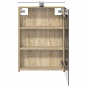 Καθρέφτης Ντουλάπα Μπάνιου Δρύς Sonoma 50 x 14,5 x 70 εκ - Pakobazaar