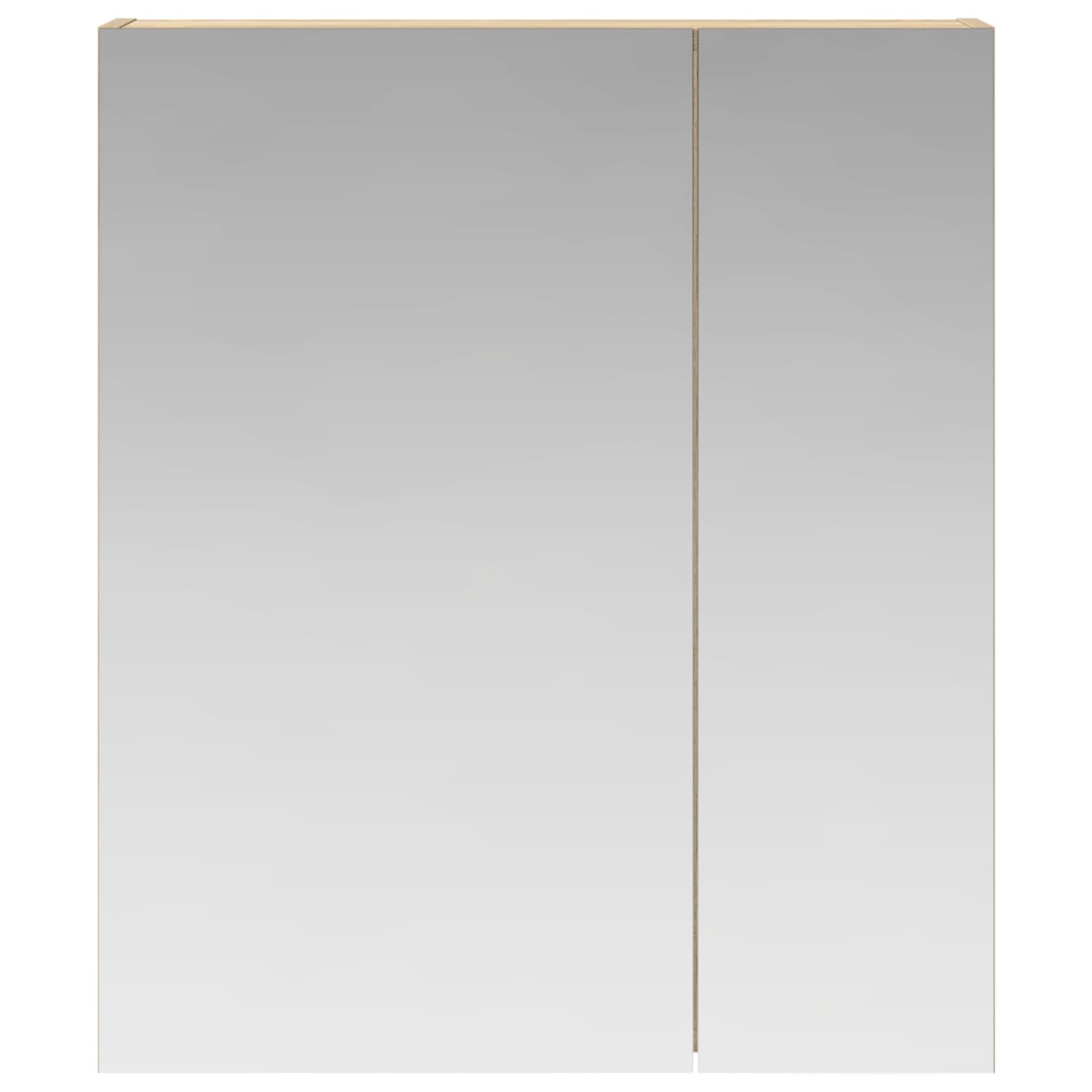 Καθρέφτης Ντουλάπα Μπάνιου Δρύς Sonoma 60 x 14,5 x 70 εκ. - Pakobazaar