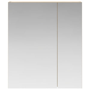 Καθρέφτης Ντουλάπα Μπάνιου Δρύς Sonoma 60 x 14,5 x 70 εκ. - Pakobazaar