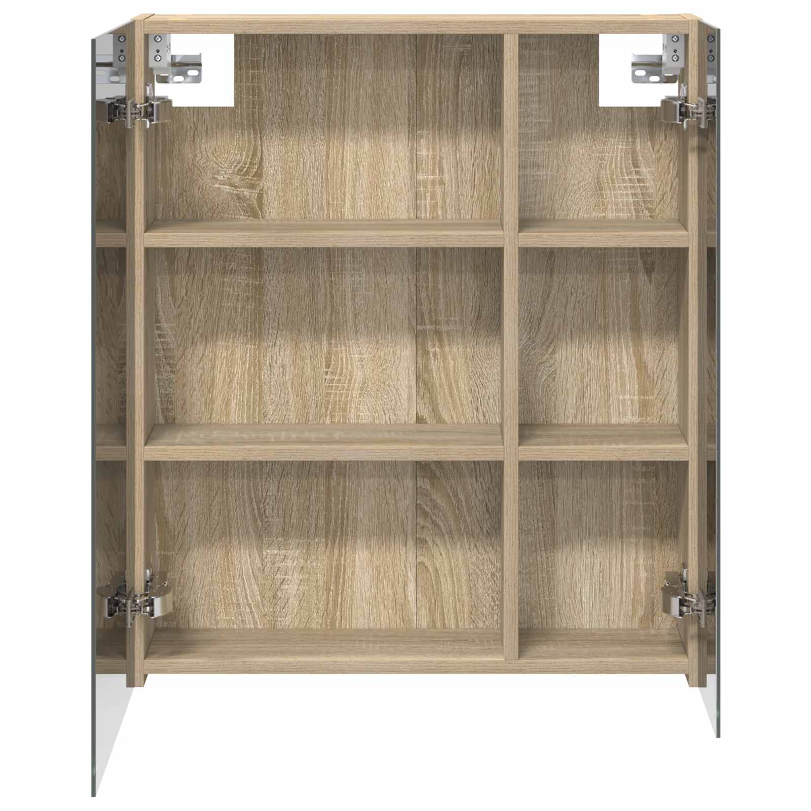 Καθρέφτης Ντουλάπα Μπάνιου Δρύς Sonoma 60 x 14,5 x 70 εκ. - Pakobazaar