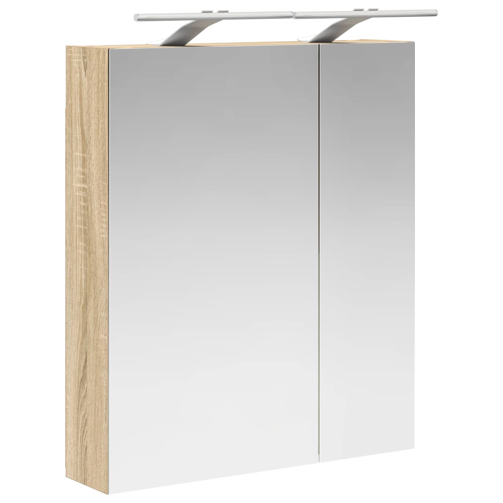 Καθρέφτης Ντουλάπα Μπάνιου Δρύς Sonoma 60 x 14,5 x 70 εκ. - Pakobazaar