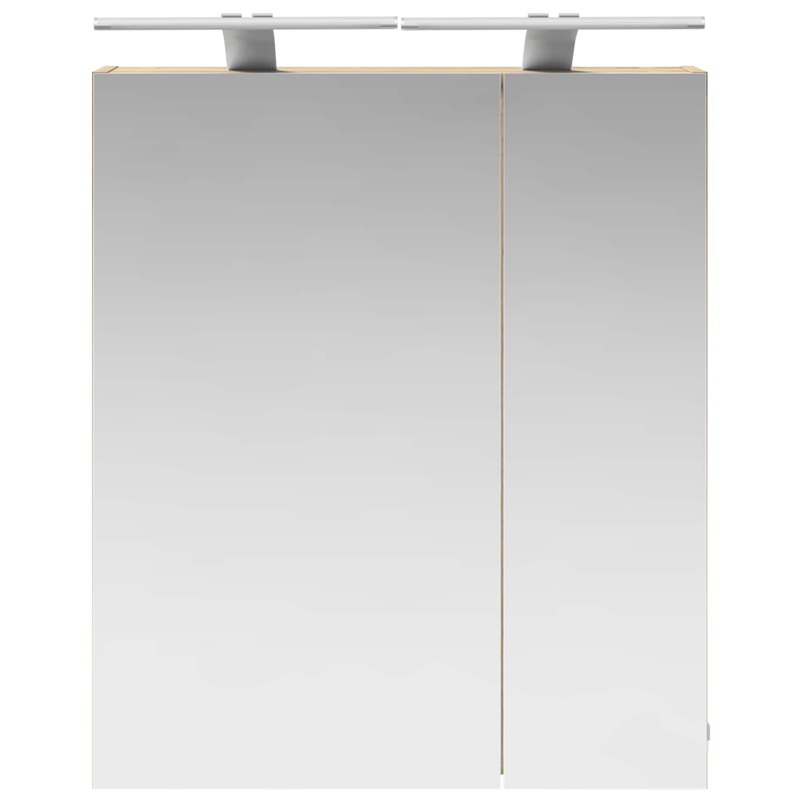 Καθρέφτης Ντουλάπα Μπάνιου Δρύς Sonoma 60 x 14,5 x 70 εκ. - Pakobazaar