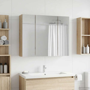 Καθρέφτης Ντουλάπα Μπάνιου Δρύς Sonoma 60 x 14,5 x 50 εκ - Pakobazaar