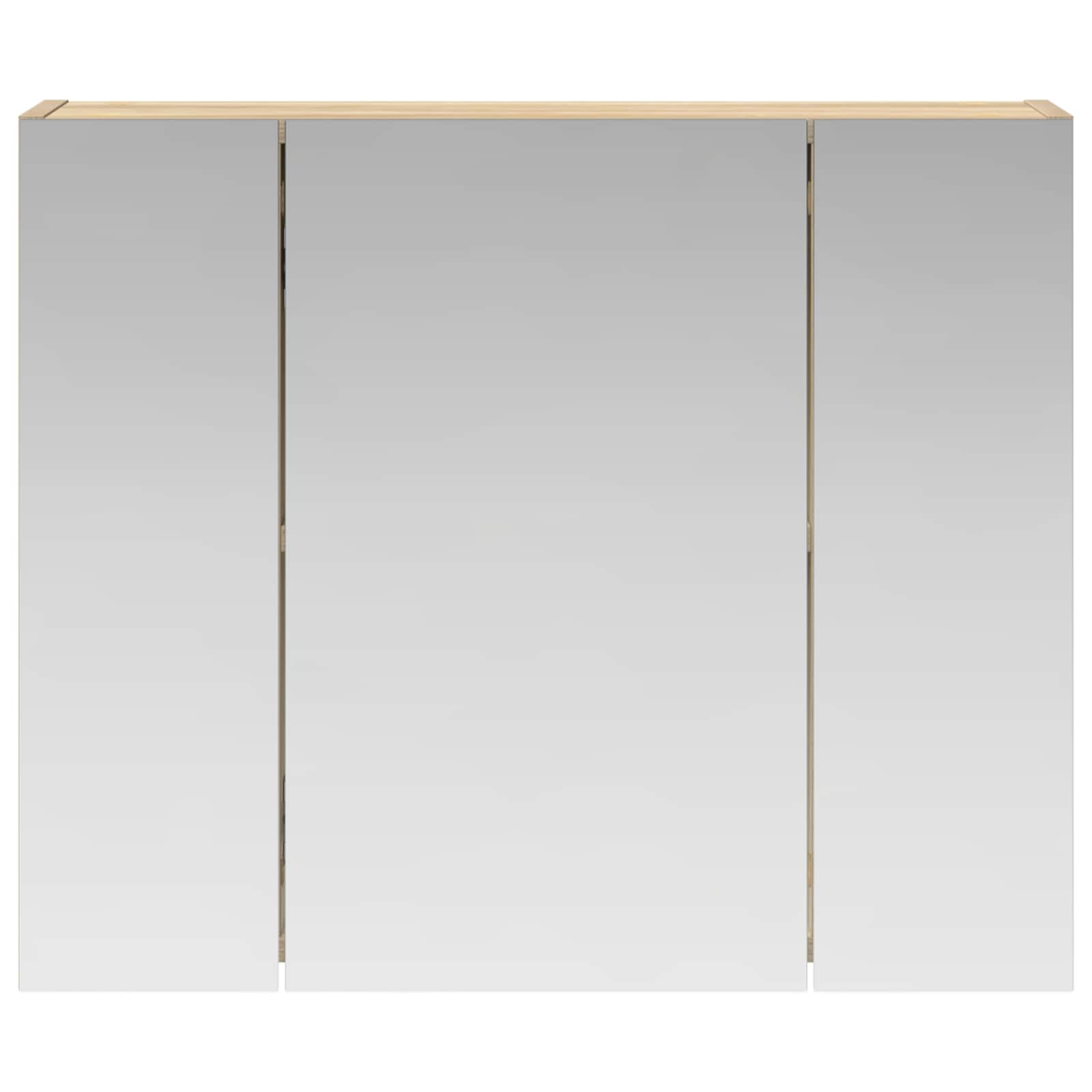 Καθρέφτης Ντουλάπα Μπάνιου Δρύς Sonoma 60 x 14,5 x 50 εκ - Pakobazaar