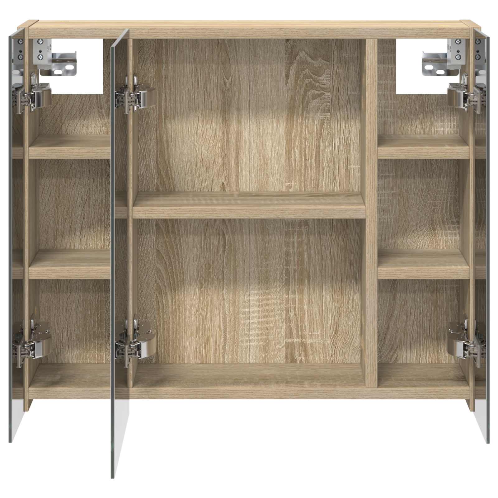 Καθρέφτης Ντουλάπα Μπάνιου Δρύς Sonoma 60 x 14,5 x 50 εκ - Pakobazaar
