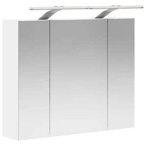 Καθρέφτης Ντουλάπα Μπάνιου Λευκό 60 x 14,5 x 50 εκ - Pakobazaar