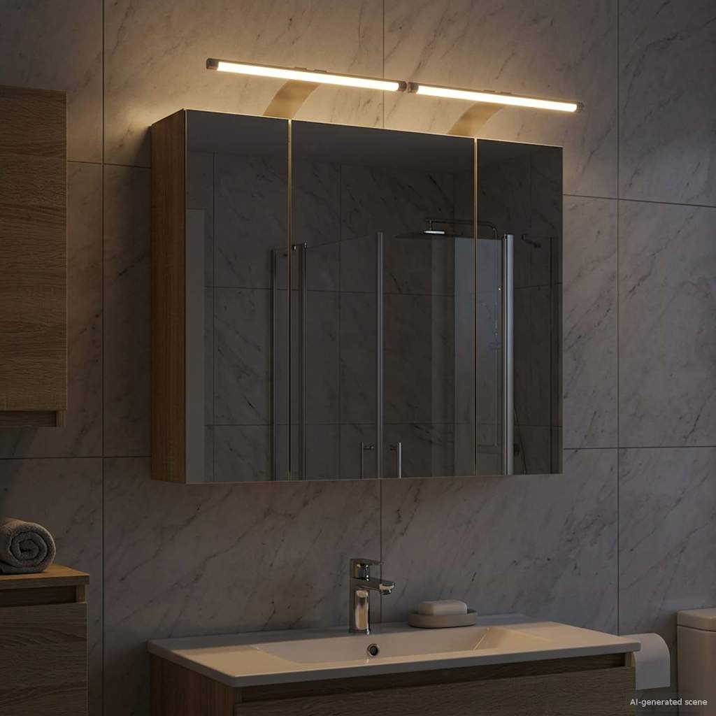 Καθρέφτης Ντουλάπα Μπάνιου Δρύς Sonoma 60 x 14,5 x 50 εκ - Pakobazaar