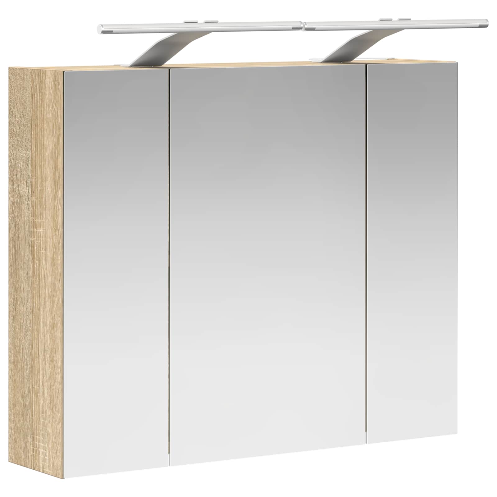 Καθρέφτης Ντουλάπα Μπάνιου Δρύς Sonoma 60 x 14,5 x 50 εκ - Pakobazaar