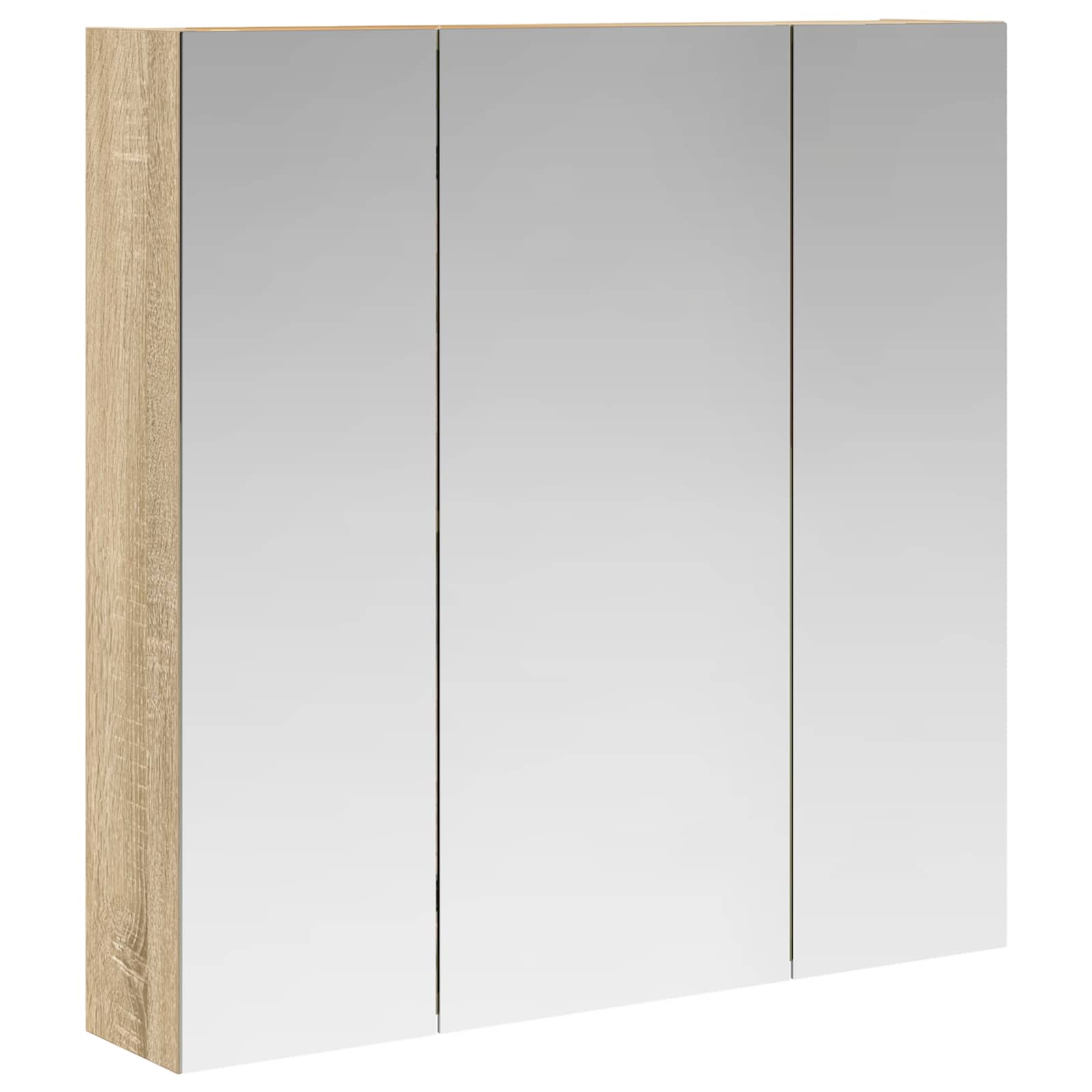 Καθρέφτης Ντουλάπα Μπάνιου Δρύς Sonoma 70 x 14,5 x 70 εκ - Pakobazaar