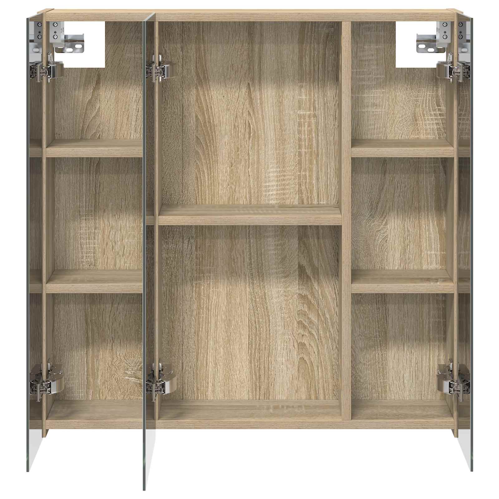 Καθρέφτης Ντουλάπα Μπάνιου Δρύς Sonoma 70 x 14,5 x 70 εκ - Pakobazaar