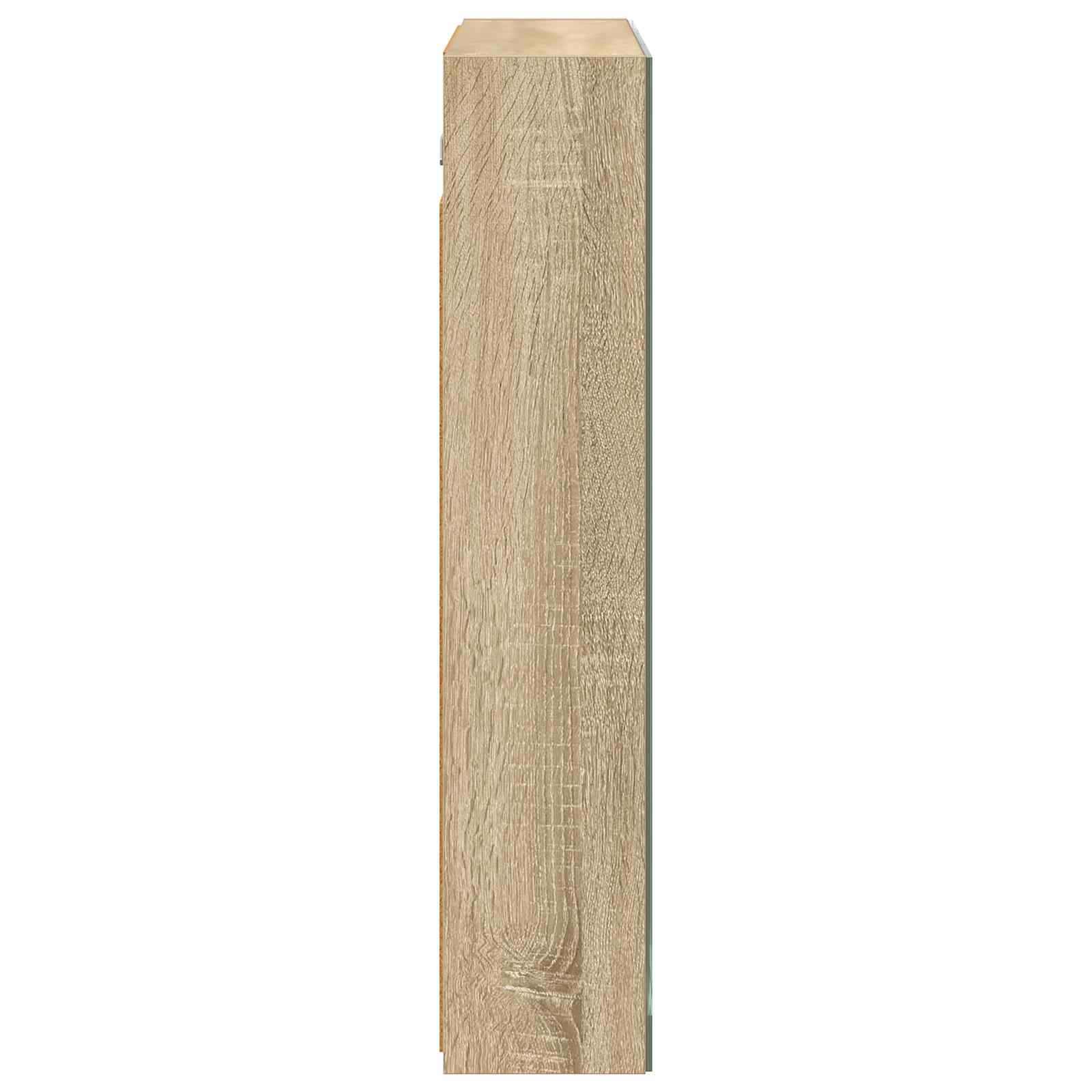Καθρέφτης Ντουλάπα Μπάνιου Δρύς Sonoma 70 x 14,5 x 70 εκ - Pakobazaar