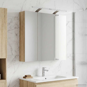 Καθρέφτης Ντουλάπα Μπάνιου Δρύς Sonoma 70 x 14,5 x 70 εκ - Pakobazaar