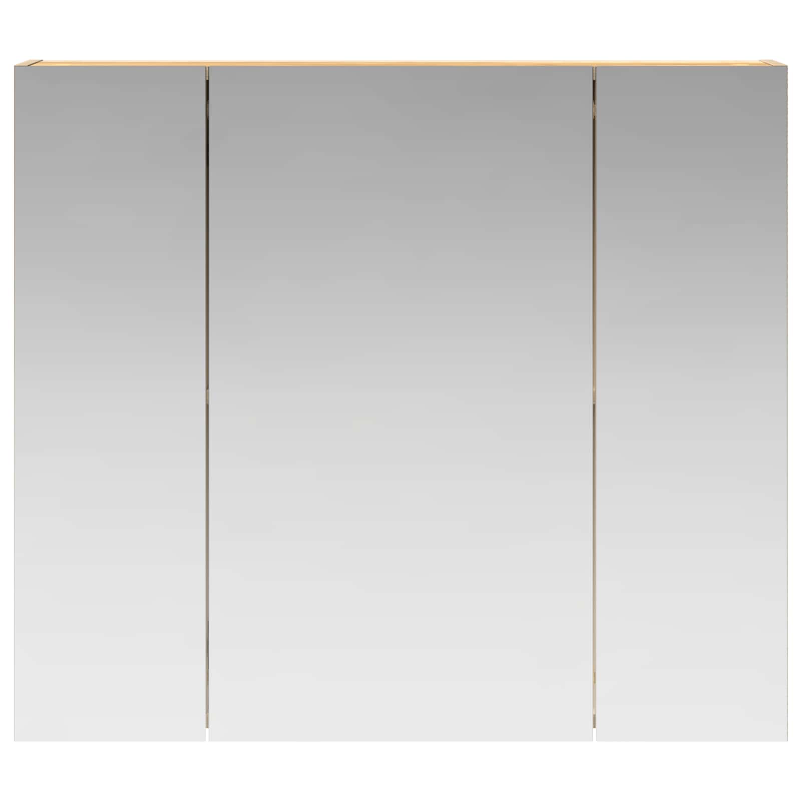 Καθρέφτης Ντουλάπα Μπάνιου Δρύς Sonoma 80 x 14.5 x 70 εκ - Pakobazaar