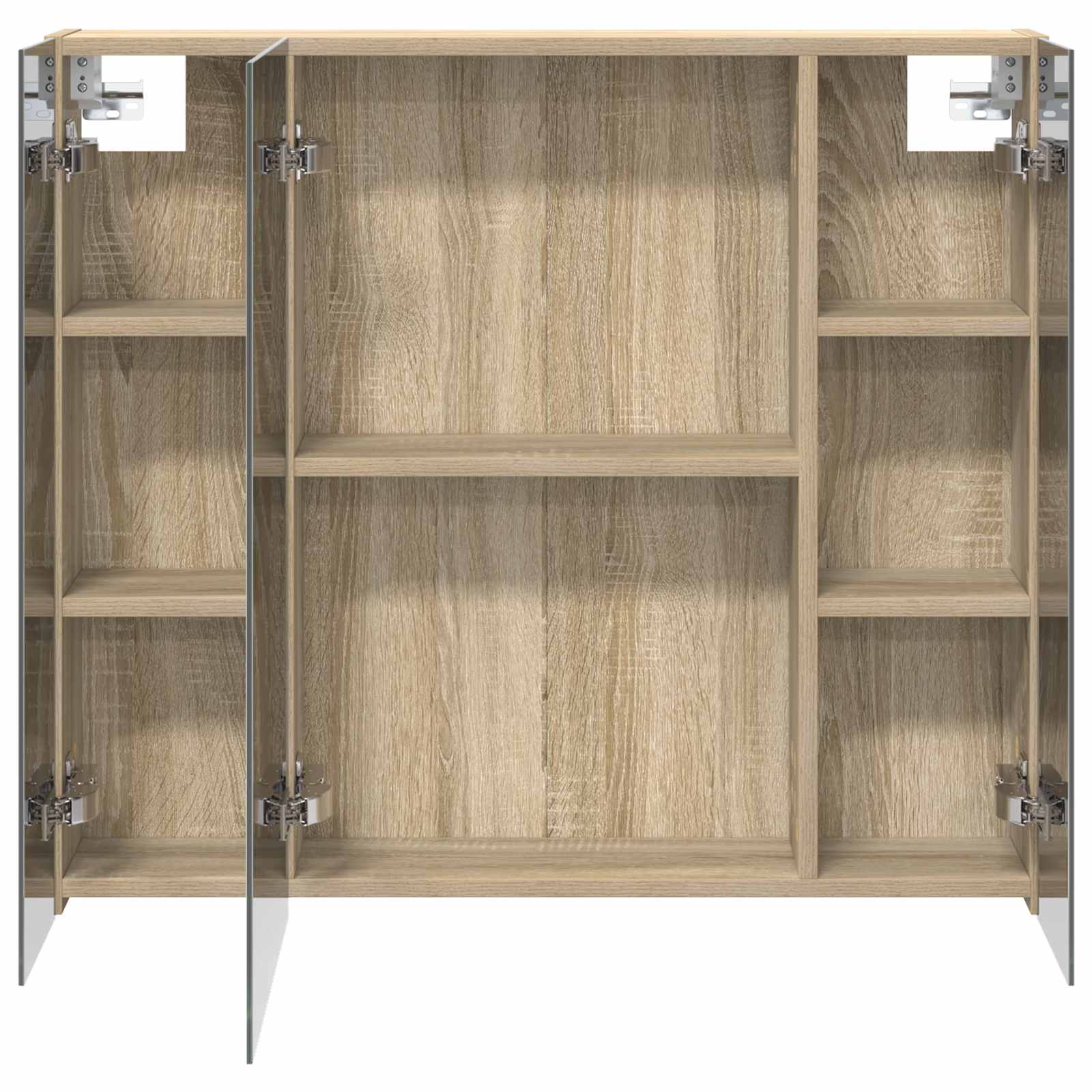Καθρέφτης Ντουλάπα Μπάνιου Δρύς Sonoma 80 x 14.5 x 70 εκ - Pakobazaar