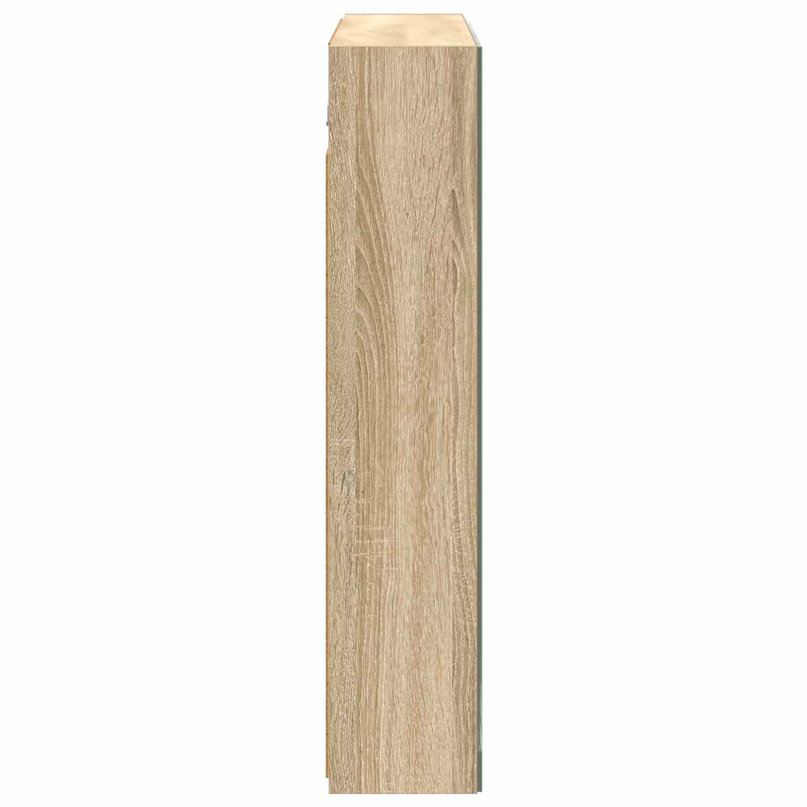 Καθρέφτης Ντουλάπα Μπάνιου Δρύς Sonoma 80 x 14.5 x 70 εκ - Pakobazaar
