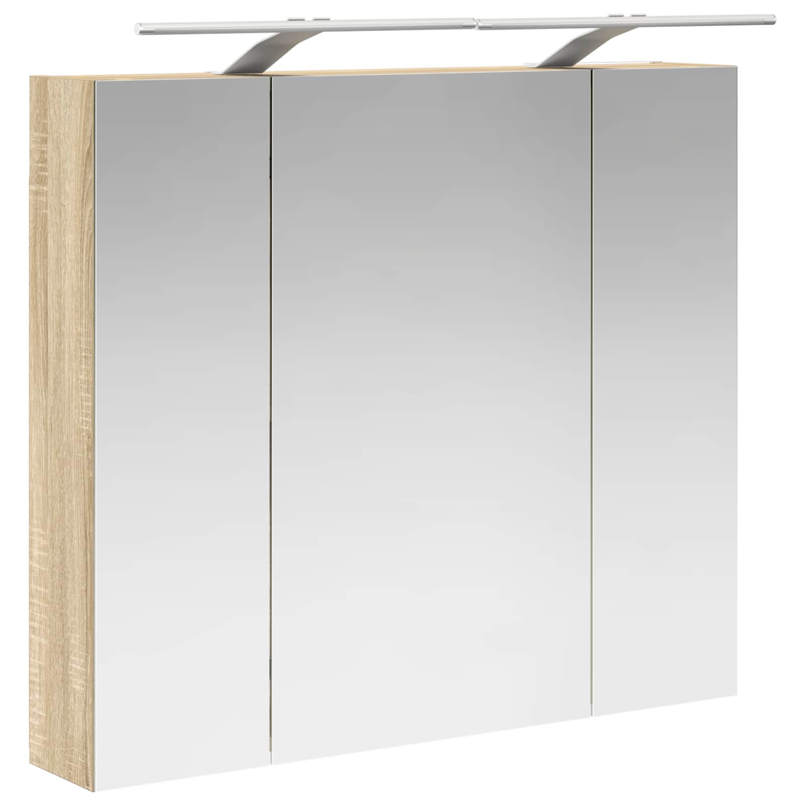 Καθρέφτης Ντουλάπα Μπάνιου Δρύς Sonoma 80 x 14.5 x 70 εκ - Pakobazaar