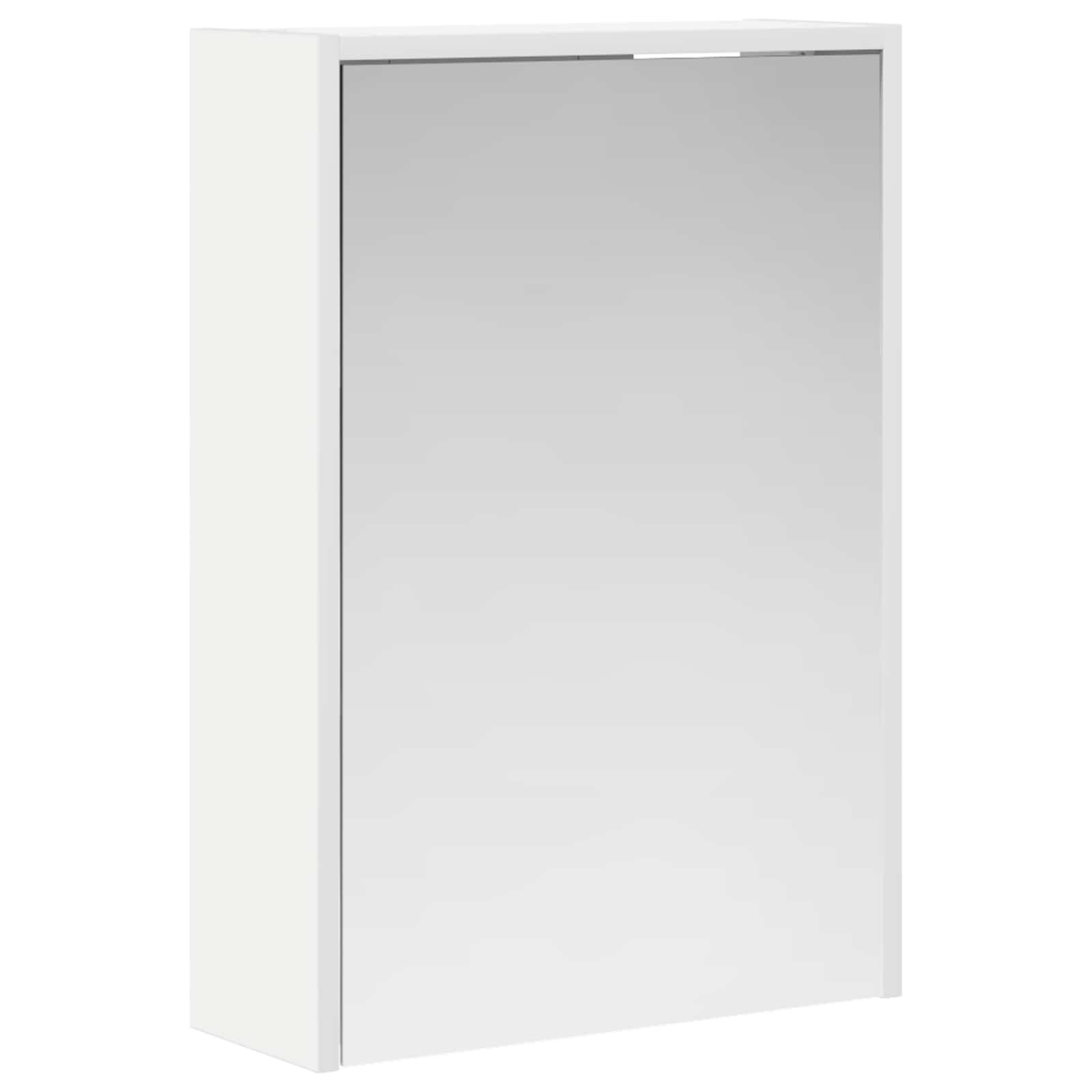 Καθρέφτης Ντουλάπα Μπάνιου με ράφι Λευκό 43 x 16 x 62.5 εκ. - Pakobazaar
