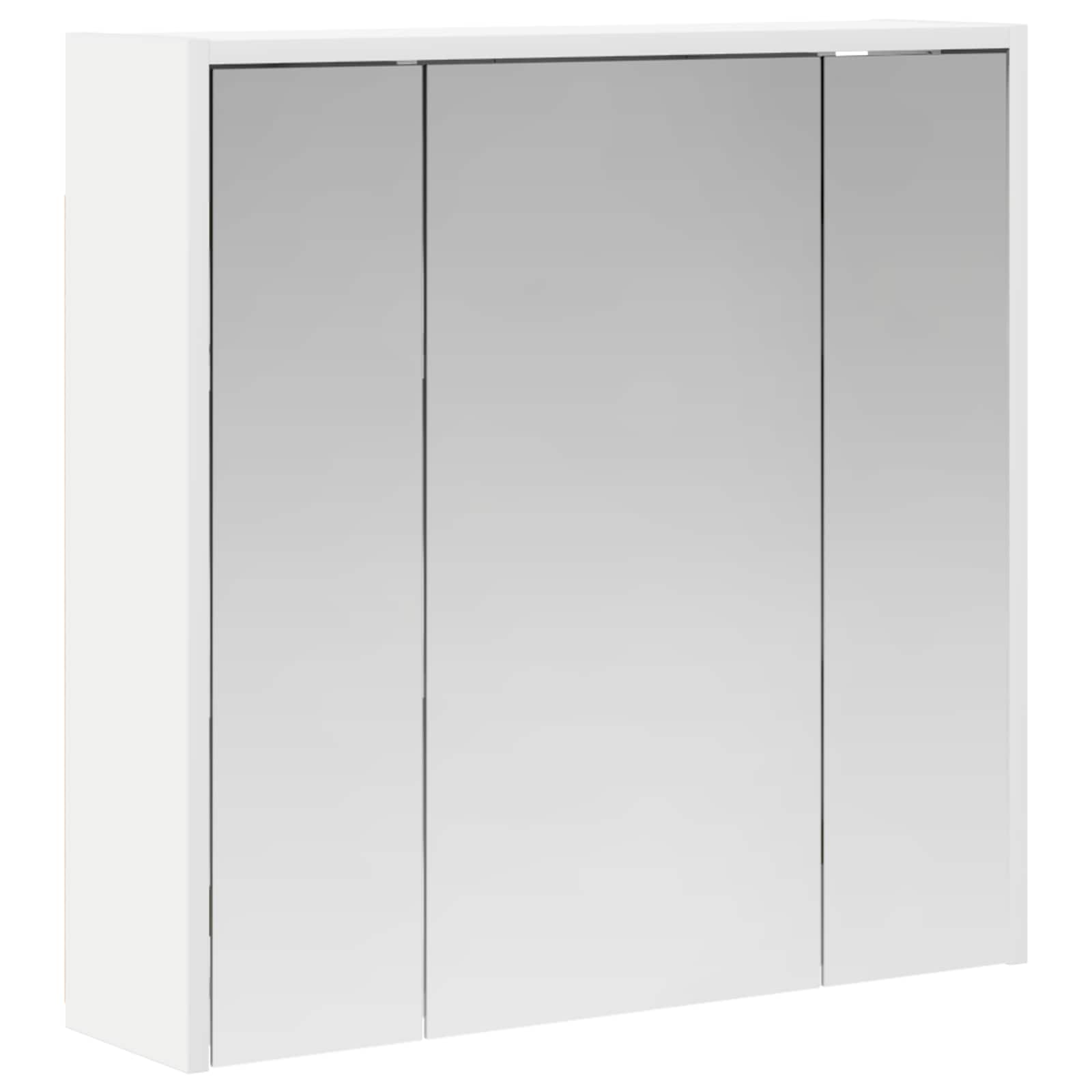 Καθρέφτης Ντουλάπα Μπάνιου Λευκό 63,5 x 16 x 62,5 εκ. - Pakobazaar
