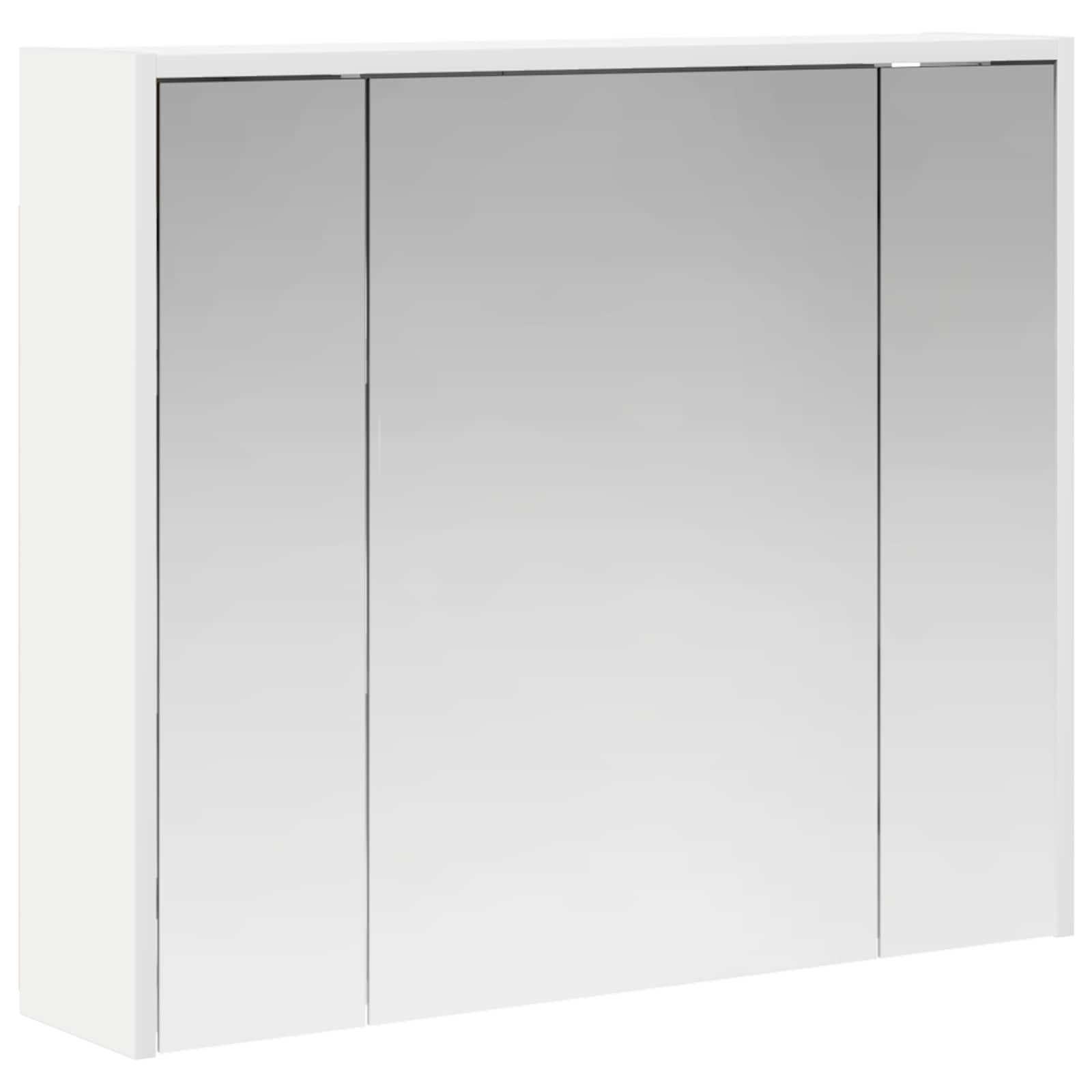 Καθρέφτης Ντουλάπα Μπάνιου Λευκό 73,5 x 16 x 62,5 εκ. - Pakobazaar