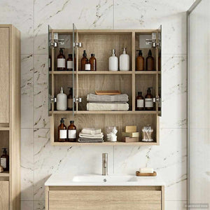 Καθρέφτης Ντουλάπα Μπάνιου Δρύς Sonoma 60 x 14.5 x 70 εκ. - Pakobazaar