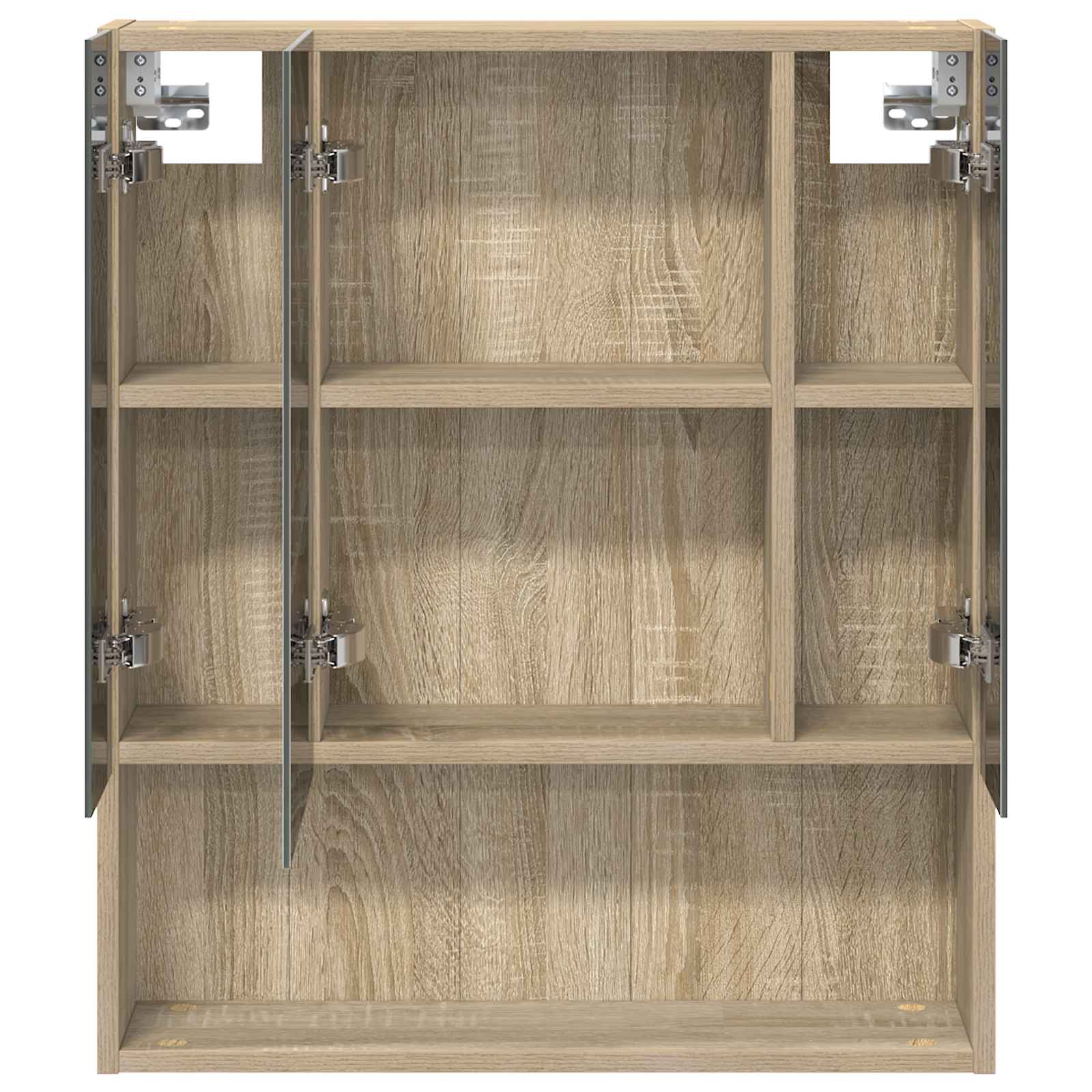 Καθρέφτης Ντουλάπα Μπάνιου Δρύς Sonoma 60 x 14.5 x 70 εκ. - Pakobazaar